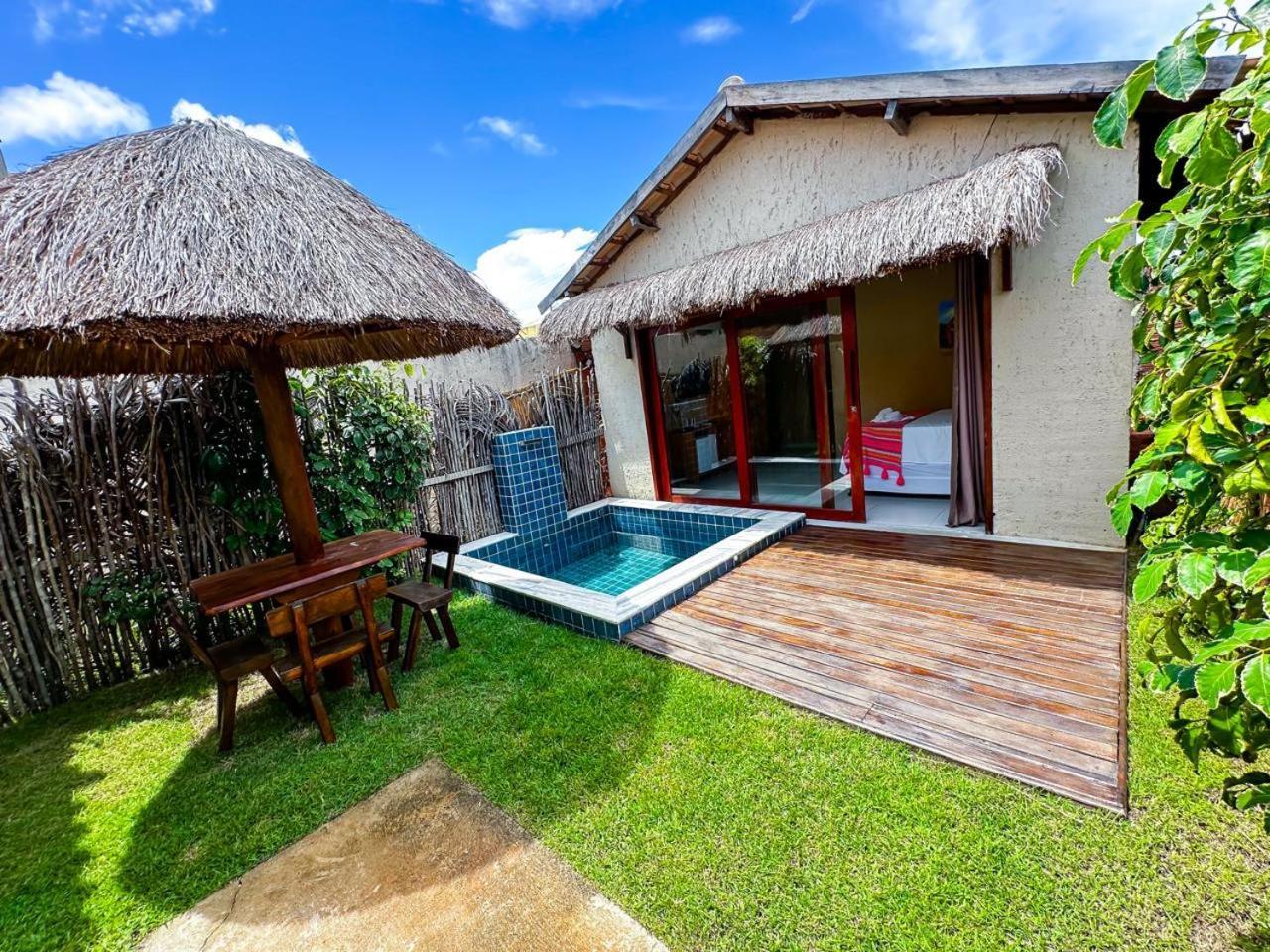 Chales Milagres Beach เซามิเกลโดสมีลาเกรส ภายนอก รูปภาพ
